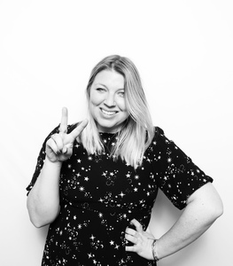 Webinar hosting presenter Charley Williams