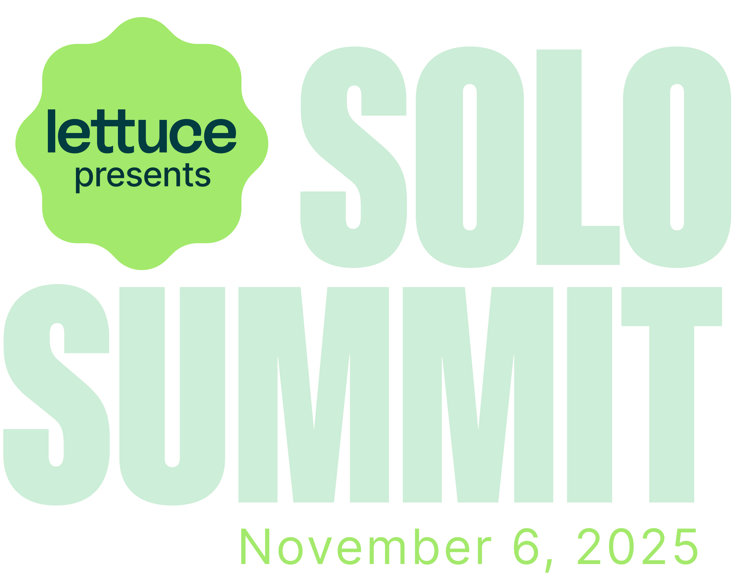 Lettuce Presents SOLO SUMMIT November 6, 2025